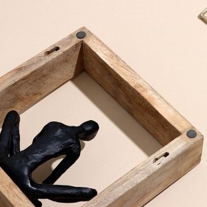 Сувенир «Опора», 24x14x45 см, полимерная смола, манговое дерево