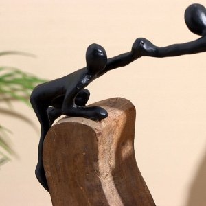 Сувенир «Любовь, 29x6.5x26 см, полимерная смола, манговое дерево