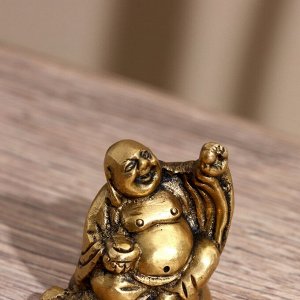 Сувенир «Хотэй», 4.5 см, латунь