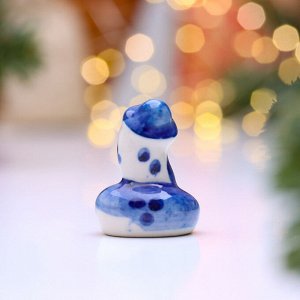 Фигурка фарфор гжель «Змея Рио»