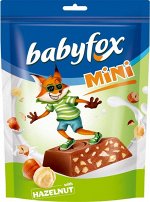 «BabyFox», конфеты шоколадные mini с фундуком, 120г