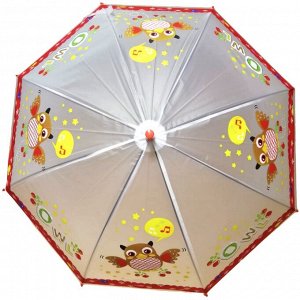 Зонт детский трость, полуавтомат