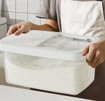 Контейнер для хранения крупы и овощей. 34х21х28 см.