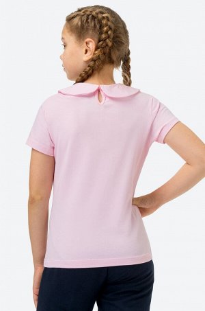 Блузка для девочки с коротким рукавом