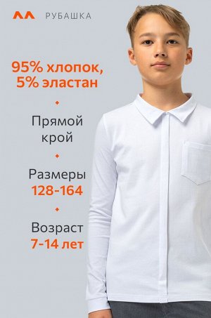 Трикотажная рубашка  для мальчика Happyfox