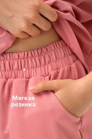 Летний костюм из футера для девочки Happyfox