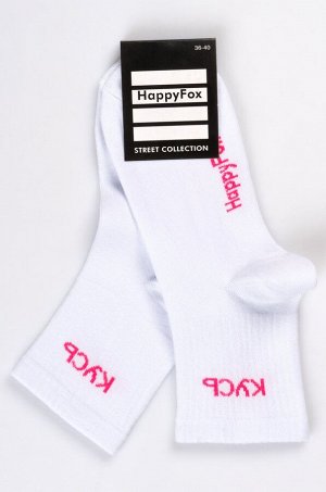 Носки с надписью Happyfox