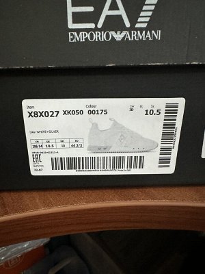 Кроссовки мужские  EA7