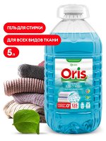 Гель-концентрат для стирки всех видов тканей ORIS для цветного и белого 5л 125 стирок Для одежды всех членов семьи безопасен с 0+