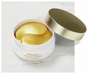 JMsolution Prime Gold Eye Patch Освежающие гидрогелевые патчи с пептидами и золотом