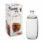 Банка 1,5л д/сыпучих продуктов CESNI 1/6