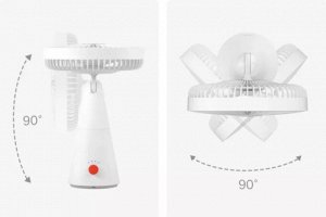Портативный настольный вентилятор Xiaomi Mijia Desktop Fan 4000mAh