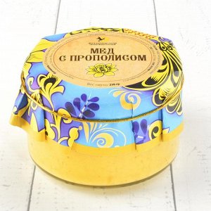 Крем-мёд с прополисом "Русский стиль" 230 гр