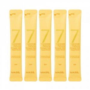 Гель для душа с ароматом цветов Masil 7 Ceramide Perfume Shower Gel Sweet Flower, 8мл