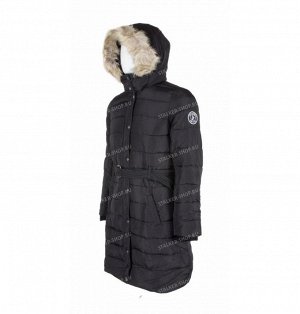 Пальто женское пуховое A&F, мод. 8019, black