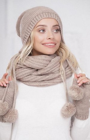 Снуд вязаный