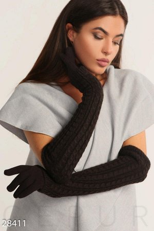 Теплые женские перчатки