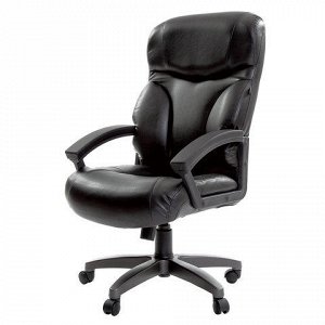 Кресло офисное BRABIX Vector EX-559, экокожа премиум, черное
