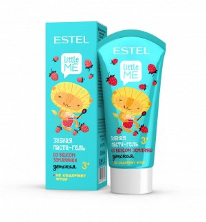 Эстель Детская зубная паста гель со вкусом земляники ESTEL LITTLE ME 60 мл