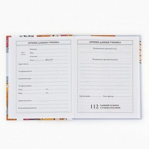Дневник школьный 1-4 класса, в твердой обложке, 48 л «Котики»