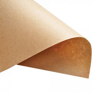 Крафт-бумага в листах А2, 420 х 594 мм, плотность78 г/м2, 10