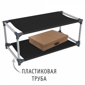 Полка для обуви SHT-SR4-P (ш630*г310*в290мм), 2 полки, пласт