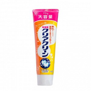 Зубная паста КAO "Clear Clean Fresh Citrus"с микрогранулами освежающий цитрус, туба, 170 г, 1/48