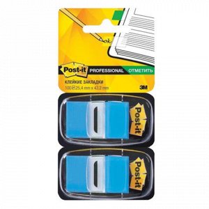 Закладки клейкие POST-IT Professional, пластиковые, 25 мм, 1