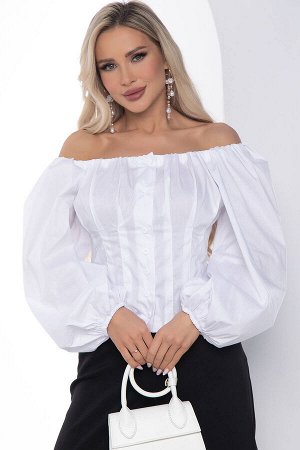 Блуза Белая грация Б10066