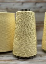 Пряжа для вязания 100 гр, Paglierino Pima 100%  хлопок  1400м/100г (смот в 2 нити) Нежный желтый