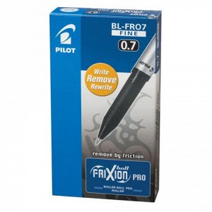 Ручка стираемая гелевая PILOT Frixion Pro, корпус с печатью,