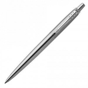 Ручка подарочная гелевая PARKER Jotter Stainless Steel CT, с