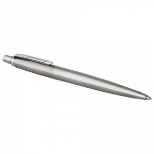 Ручка подарочная гелевая PARKER Jotter Stainless Steel CT, с