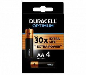 DURACELL OPTI Батарейки AA 4шт