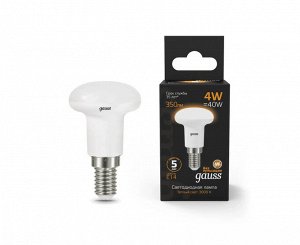 Лампа Gauss LED Reflector R39 4W E14 2700K 1