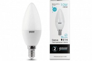 $ -> Лампа Gauss LED Elementary Candle 10W E14 4100K 1