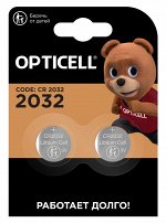 OPTICELL Батарейка 2032 2шт