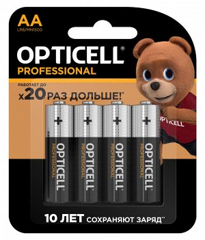 OPTICELL Батарейки AA 4шт