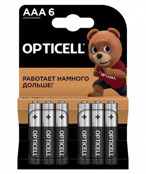 OPTICELL Basic Батарейки AAA 6шт
