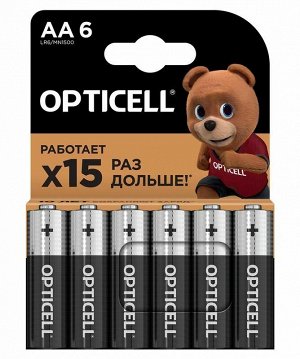 OPTICELL Basic Батарейки AA 6шт
