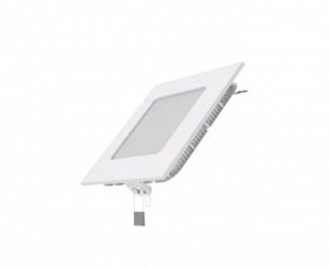 Светодиодный встраиваемый светильник Gauss ультратонкий квадратный IP20 6W 4100K 1/20
