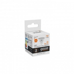 Лампа Gauss LED Elementary MR16 GU5.3 7W 2700К