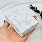 Подарочный футляр под Кулон/Браслет/Брошь &quot;Мрамор&quot;