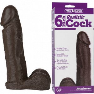 Doc Johnson Vac-U-Lock Realistic Cock