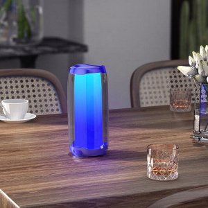 Портативная колонка с подсветкой Hoco Pulsating HC8