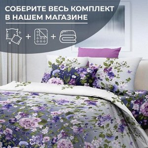 Простыня на резинке 090*200 см, перкаль, борт 25 см (Магия ночи)