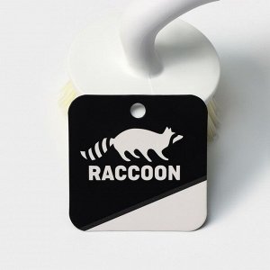 Щётка для мытья посуды Raccoon Breeze, удобная ручка, 21x7.5 см, ворс 2.5 см