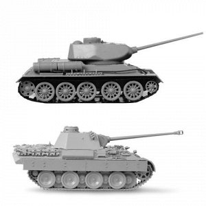 Модели для сборки ТАНКИ "Великие противостояния. Т-34 против