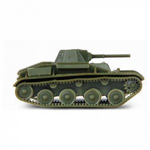 Модель для сборки ТАНК Легкий советский Т-60, масштаб 1:100,