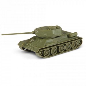 Модель для сборки ТАНК Средний советский Т-34/85, масштаб 1: